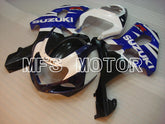 Suzuki GSXR750 2000-2003 Injection ABS Fairing - Factory Style - Black Wihte Blue - MFS7061
